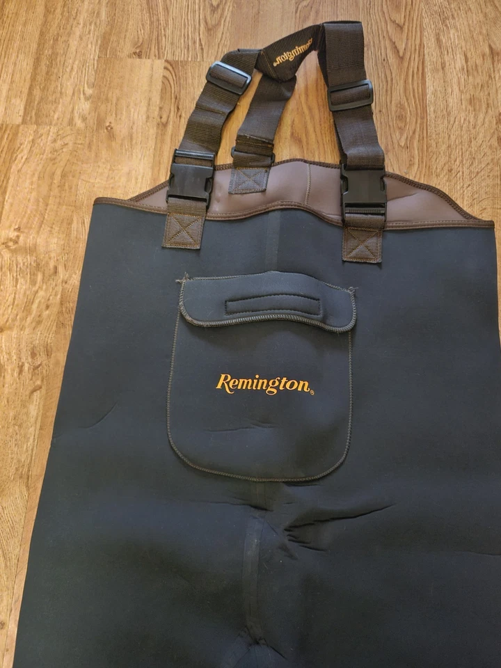 Remington Neoprene Chest Waders Weather-Rite Hunting Fishing Gear Size Large  - Image 2 of 2