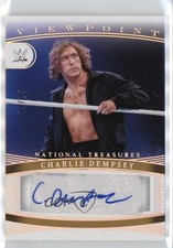 2024 Panini National Treasures WWE Holo Silver /25 Charlie Dempsey Auto 6m7