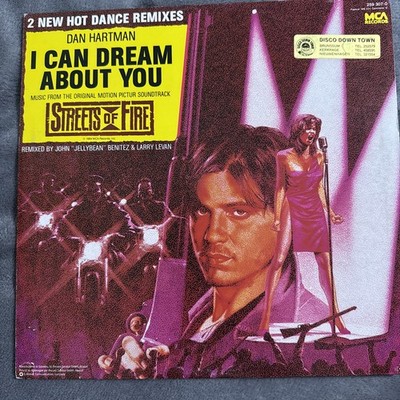 Dan Hartman I Can Dream About You - LP - Streets Of Fire Soundtrack - REMIX -