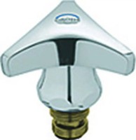 "Grohe Oberteil 45968 Mit Trecorn Griff Markierung Blau 1/2\" Chrom 45968000"