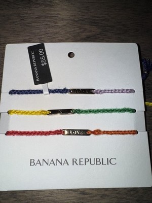 Love Is Love Banana Republic Bracelets