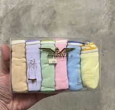 Vintage 70s ladies/womens panties multicolor 6 pack NOS NWT SIGOLA string bikini