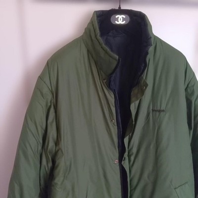 SNUGPAK Sleeka Reversible Jacket M Green x Black UK Made Men's Authentic