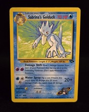Pokémon TCG - SABRINA'S GOLDUCK - 30/132 - RARE - GYM CHALLENGE (2000) - HP/MP on eBay