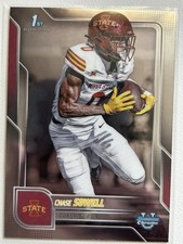 Chase Sowell 2025 Bowman University Chrome # 123 1st Card