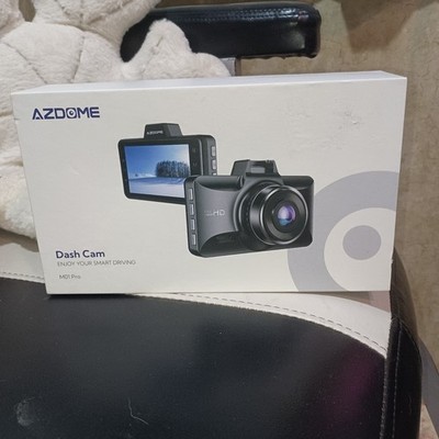 AZDOME M01Pro Smart Driving Dual Dash Cam Black 