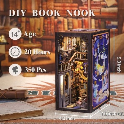 CuteBee Nebula Common Room DIY Book Nook Kit - NEW