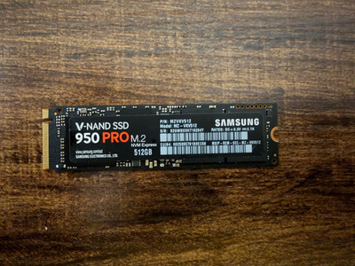 Samsung 950 Pro 512GB M.2 NvMe SSD
