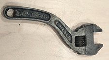 Vintage Westcott 6" 'S' Curve Adjustable Wrench #76 Keystone Mfg Buffalo, NY