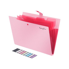 Expanding File Folder,5 Pocket Folders for Documents,Portable Paper Organizer fo