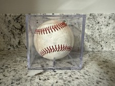 Aaron Judge RBI Single Game Used Baseball MLB Authenticated 2025 MVP Season