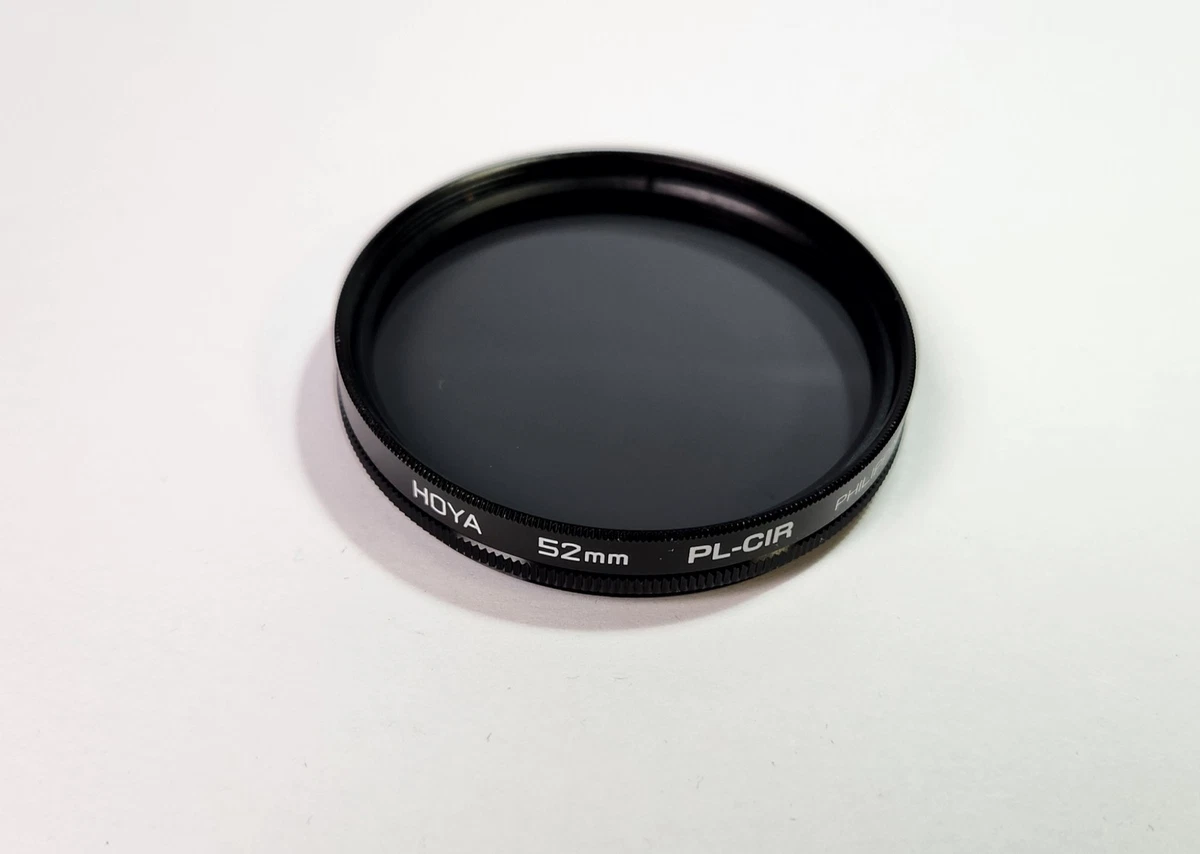 【中古】Hoya 52mm Polarizing Filter Vintage Hoya Polarizing Filter PL-CIR 52mm in CASE High Quality