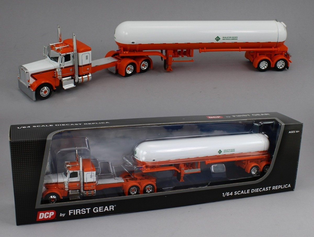 DCP 1:64 *ORANGE & WHITE* Peterbilt 389 36