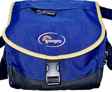 LOWEPRO NOVA 2 Camera Bag w/ Strap Divider Inserts DSLR padded 9.5  x5.5  x9  