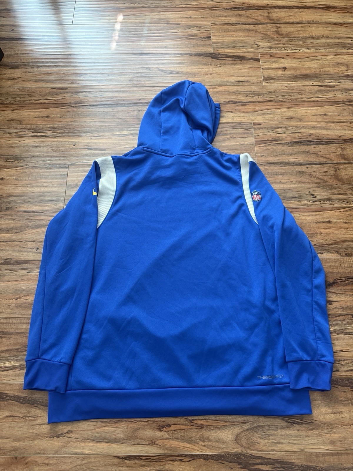 Los Angeles Rams Nike On Field Hoodie XXL thumbnail 7
