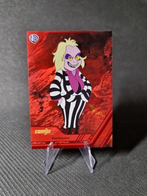BeetleJuice 2024 Kakawow Cosmos Warner Bros.100th IRG-11 Red /75 SP