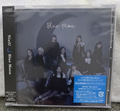 NiziU Blue Moon First Press Limited Edition B CD+ Sealed Mint USA Seller/Ship