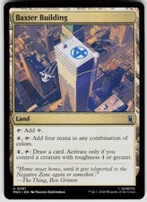 Baxter Building 261 Marvel Super Heroes Magic the Gathering