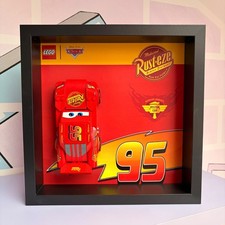 Cornice Vetrina Displa adatta per Lego SpeedChampions Cars Saetta McQueen 77255