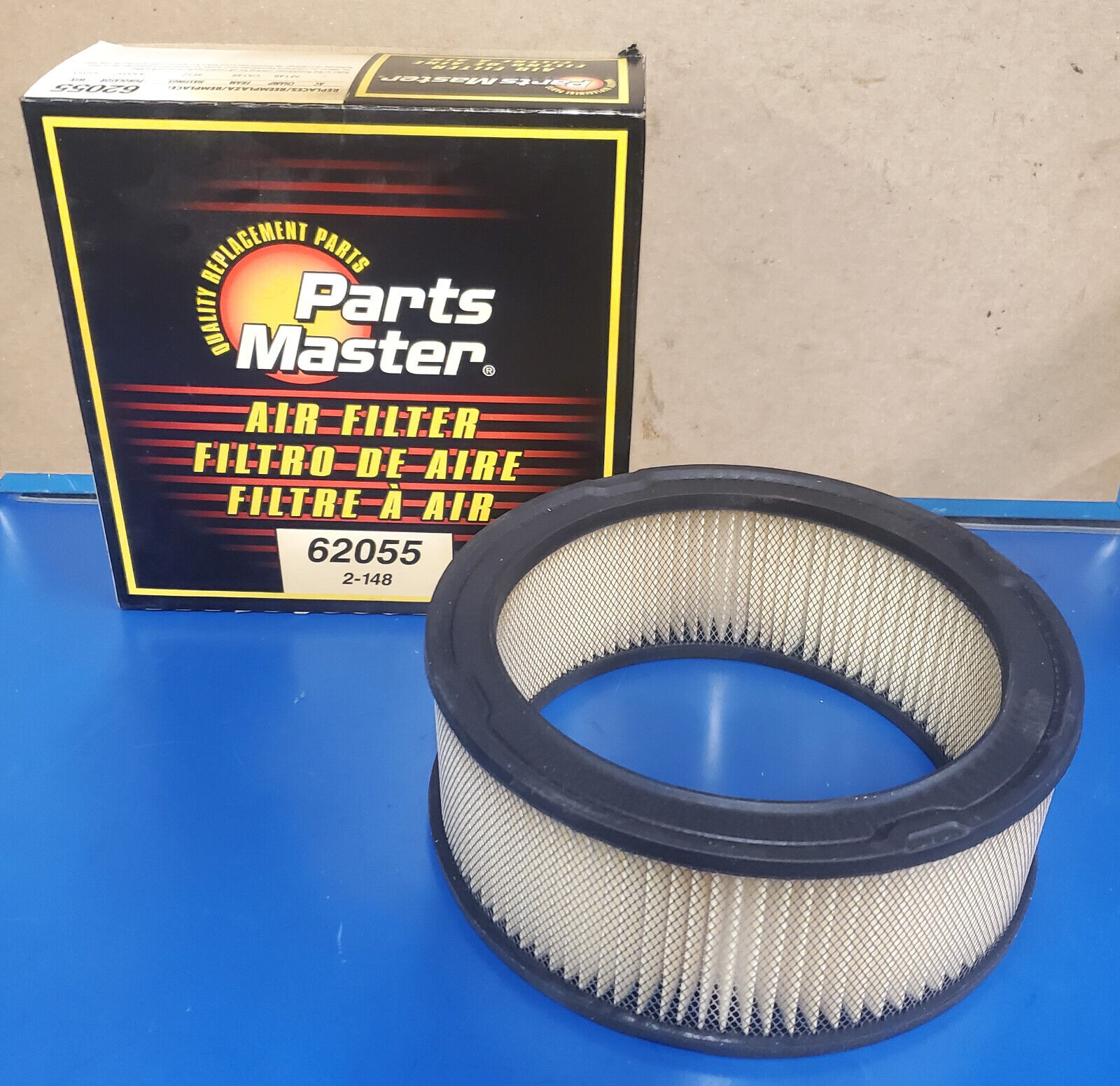 PARTS MASTER AIR FILTER 62055 NEW IN BOX - WIX # 42055
