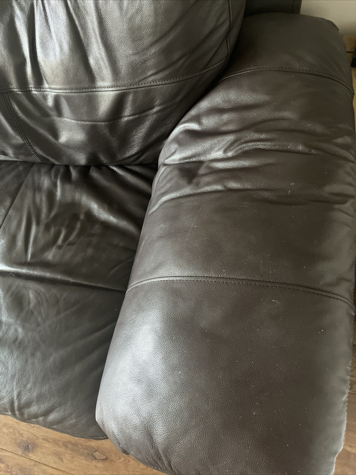 2 & 3 Seater Brown Leather Sofas eBay