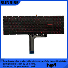 New For MSI GL75 9SE 9SD MS-17E2 MS-17E4 9SC 9SD 9SE Keyboard With Red Backlight