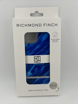 Richmond And Finch iPhone 14 Handyhülle - Blau