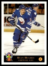 1994-95 Classic Pro Hockey Prospects RYAN HUGHES #74 Cornwall Aces