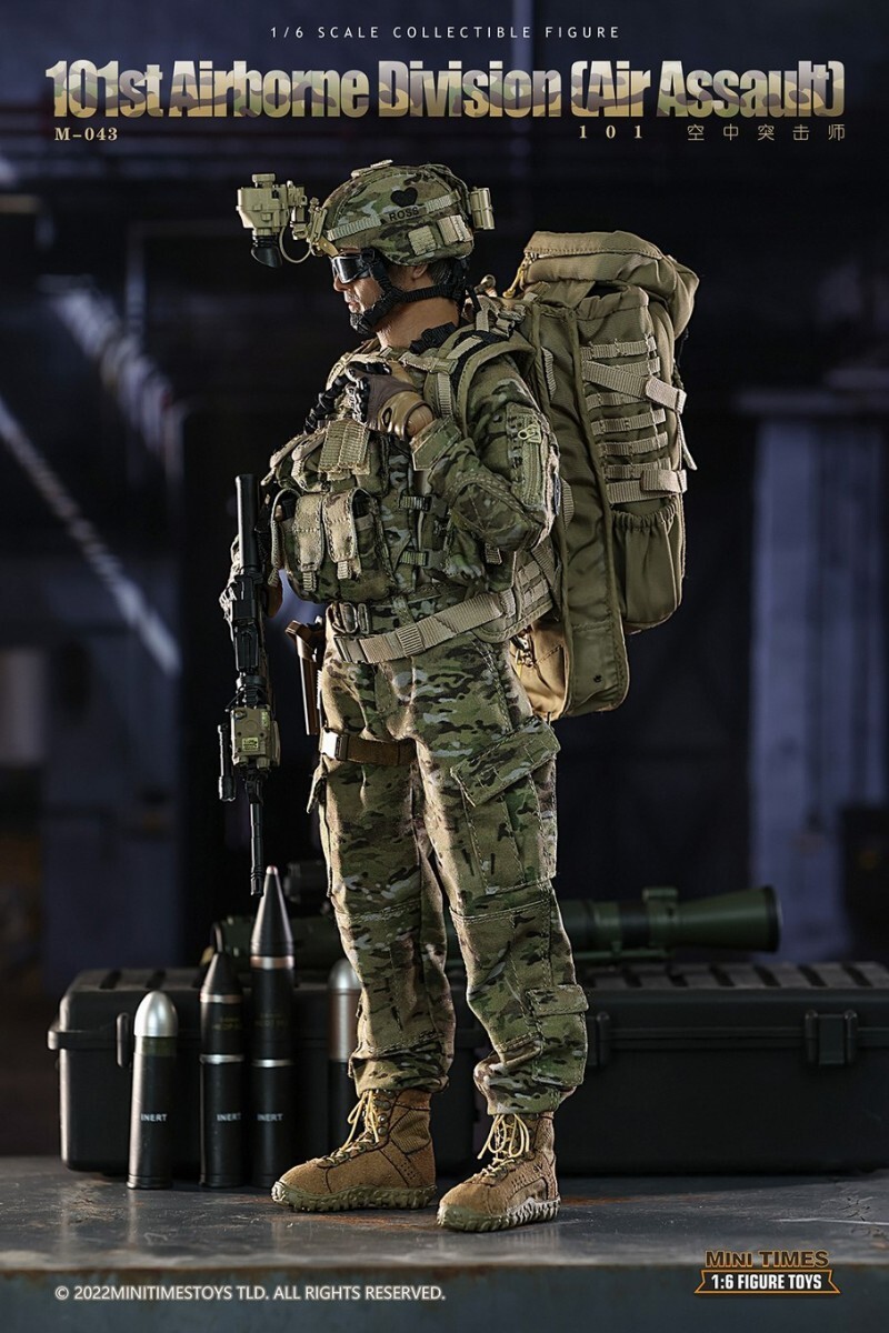 1:6 Mini Times 101st Airborne Div Multicam OCP Combat Uniform for