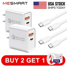 20W Super Fast Charge Wall Charger Adapter USB  Type C Universal Charger US