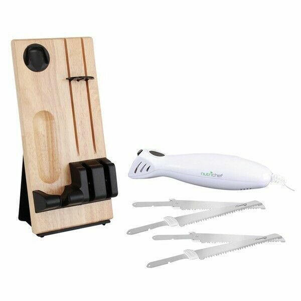 NutriChef PKELKN16 Electric Carving Knife - Thumbnail 3