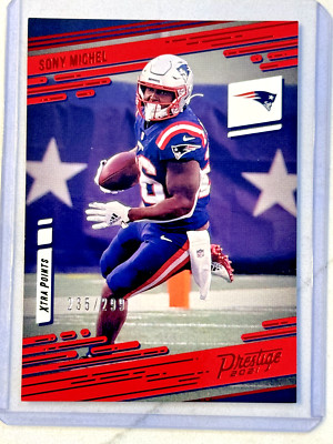 2021 Panini Prestige Xtra Points Red /299 Sony Michel #114