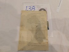 401 War of 1812 US War With Britain Military Broadside General Order Mass 1810