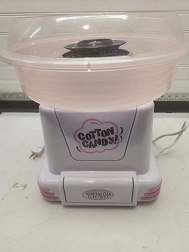 Nostalgia Retro Hard &Sugar Free Candy Cotton Candy Machine