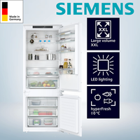 Siemens KB96NVFE0 KüHl-Gefrierkombination 256 Kwh/Jahr Inhalt KüHlbereich 285