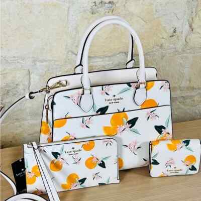 Kate Spade KC698 Madison Orange Toss Medium Satchel | eBay
