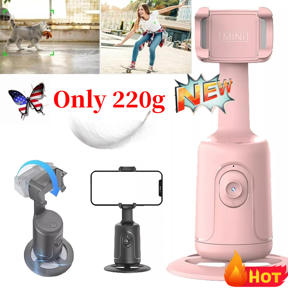 Auto Tracking Tripod, Auto Face Tracking Tripod 360 Rotation Phone Stand