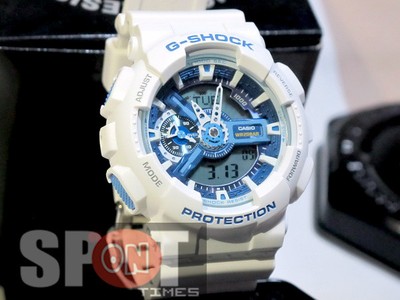 sky blue g shock watch