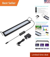 Aluminum Alloy 14W Aquarium Light with Adjustable Brightness for Optimal Growth