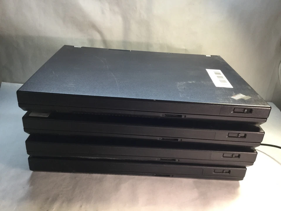 LOT OF 4 Lenovo ThinkPad R61 15" Laptop Intel Celeron -BOOT/ 2 BIOS LOCKED -MZ - Image 3 of 4