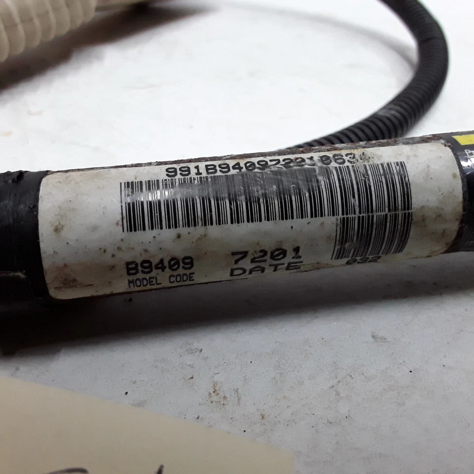 08 09 Mercury Sable Ford Taurus cinturón de seguridad conductor izquierdo hebilla bronceado OEM dañado con Foto 3 de 3