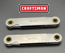 NEW Craftsman Tap / Die Gauges Set of Both SAE AND Metric Fast Shipping