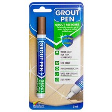 Grout Pen Brown Tile Paint Marker: Waterproof Tile Grout Colorant and Sealer Pen