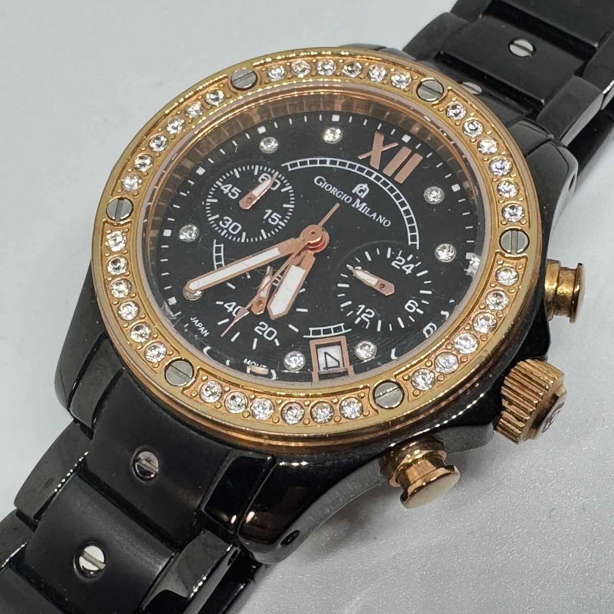 Giorgio Milano Women\'s Analog Watch, model 957ST9L, 40mm stainless steel case Giorgio Milano Stainless Steel Case Wristwatches for sale | eBay main image 3