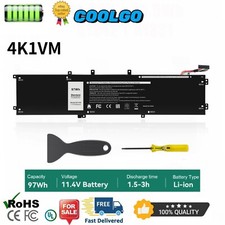 97Wh 4K1VM Laptop Battery For Dell G7 17 7700 Series Notebook W62W6 0W62W6 9TM7D