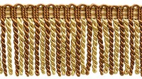 "Kupfer Bronze Gold 3\" Bullion Fransenbesatz English Toffee [27 Yards]"