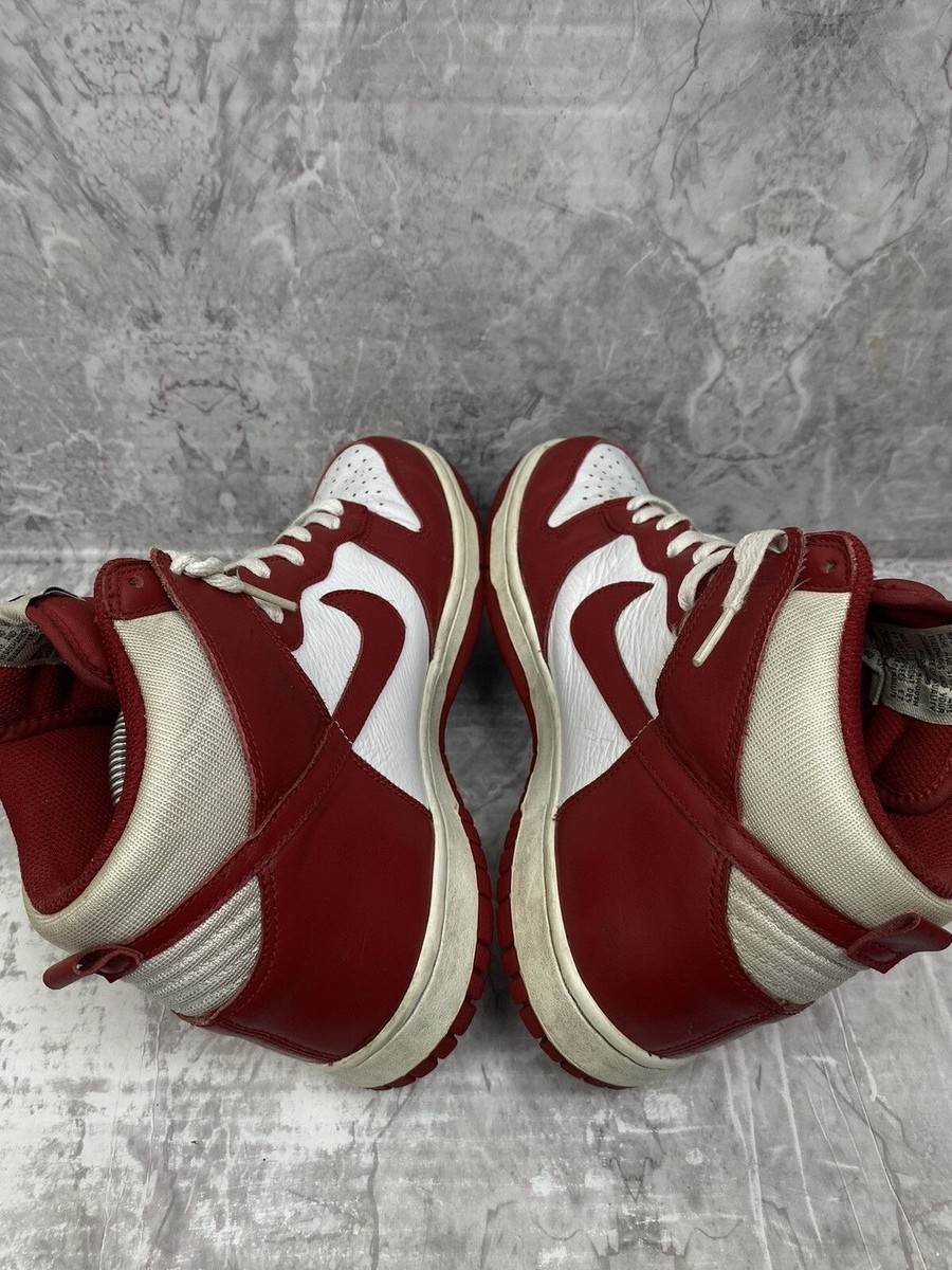 NIKE Dunk High レッド/ホワイト Nike Dunk High Championship Red for Sale - Authenticity