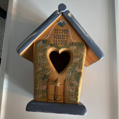 bird house home sweet home on it 10”x8” - Foto 1 di 10