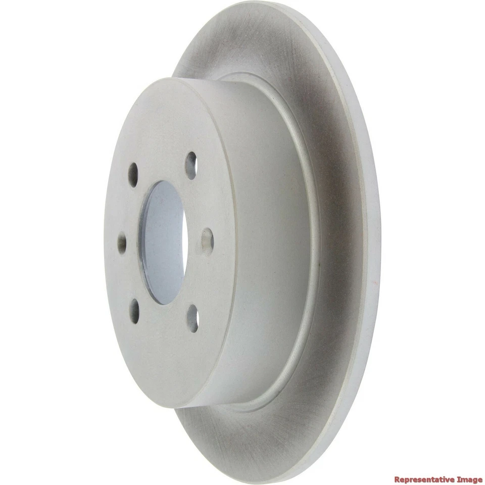 Rotor de freno de disco para Honda Civic 1992-1995 - revestimiento completo trasero centrado 1993 1994 Foto 4 de 4