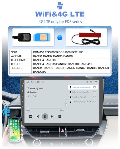 8 Core Car Radio for Toyota Crown 11 S170 1998 -2005 Carplay Andriod Auto 4G DSP - Picture 12 of 37